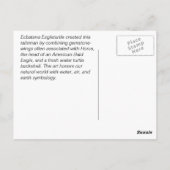 Turtle Talisman Alpha Briefkaart (Achterkant)