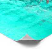 Turtle Teardrop 16 x 10 poster (Hoek)