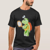 Turtle Tennis racket T-shirt (Voorkant)