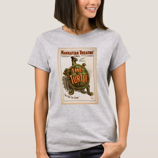 Turtle Theatre  Boek Hoesje T-shirt (Voorkant)