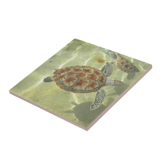 Turtle Tile Tegeltje (Zijkant)
