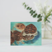 Turtle Time Briefkaart (Staand voorkant)