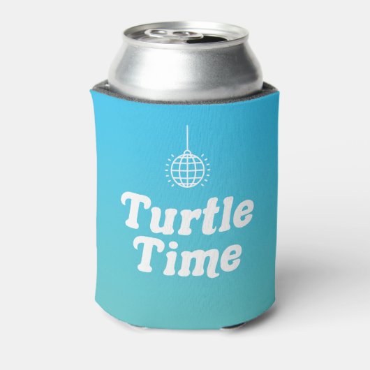 Turtle Time Coozie (Blikje Achterkant)
