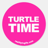 Turtle Time - Stickers (Voorkant)