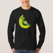 Turtle Tired Nap All Day Sleep All Night Cute Turt T-shirt (Voorkant)