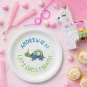 Turtle Tortoise Verjaardagsfeestje Borden Papieren Bordje (Feest)