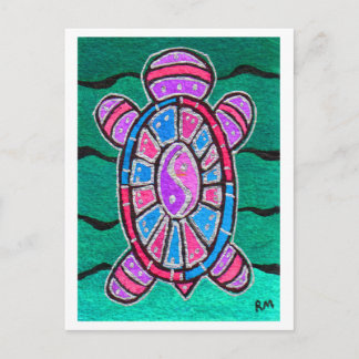 Turtle Totem Briefkaart