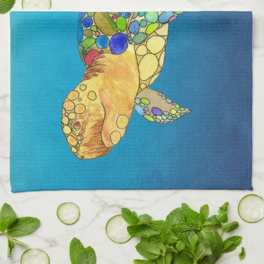 Turtle Towel Theedoek (Gevouwen)