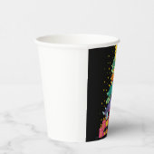 Turtle Tree Christmas Tree Adorable Turtle Christm Papieren Bekers (Rechts)