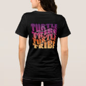 Turtle Tribe Wavy t-shirt (Achterkant)
