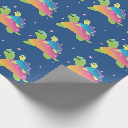 Turtle Turtle Cadeaupapier (Hoek)