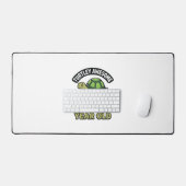 Turtle Twee Jaar Verjaardag Vintage Gravure Shi Bureaumat (Keyboard & Muis)