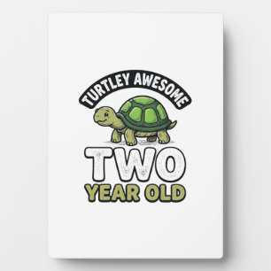 Turtle Twee Jaar Verjaardag Vintage Gravure T-Shir Fotoplaat