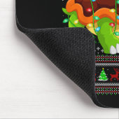 Turtle Ugly Christmas Sweaters Holiday Santa Cute Muismat (Hoek)