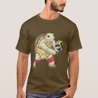 Turtle Volleybal speler Volleybal T-shirt