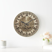 Turtle Wall Clock - Steady & Serene Grote Klok (Huis)