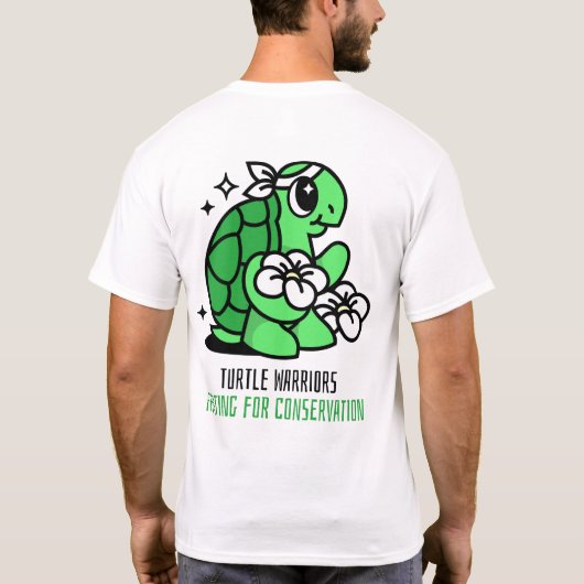 Turtle Warriors T-shirt (Achterkant)