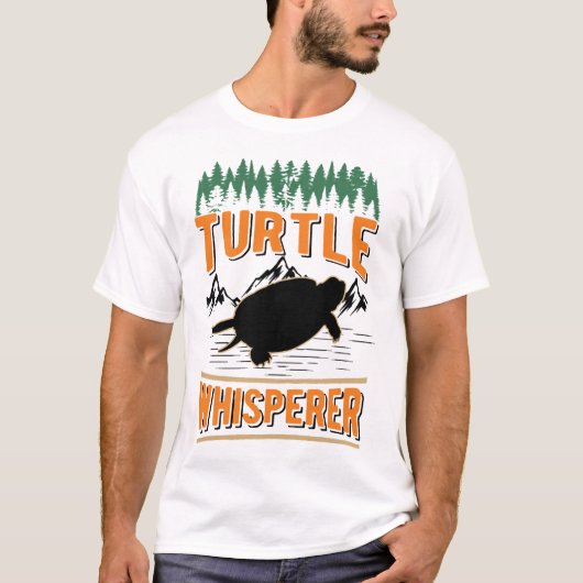 Turtle Whisperer Mini Kopie T-shirt (Voorkant)