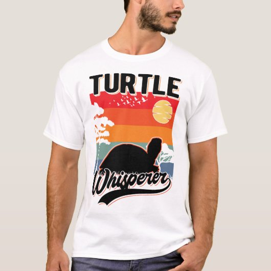 Turtle Whisperer Mini T-shirt (Voorkant)