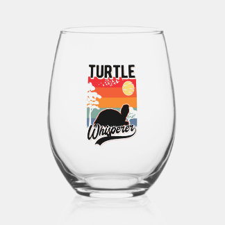 Turtle Whisperer Mini Wijnglas Zonder Voet