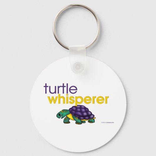 Turtle Whisperer Sleutelhanger (Voorkant)
