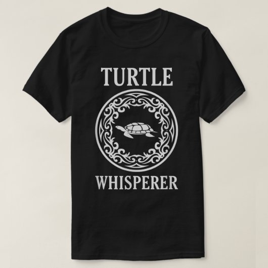 Turtle Whisperer T  Funny Turtle Pet Lover Gift Te T-shirt (Design voorkant)