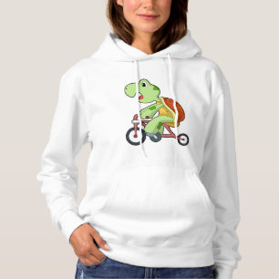 Turtle with Bicycle Hoodie