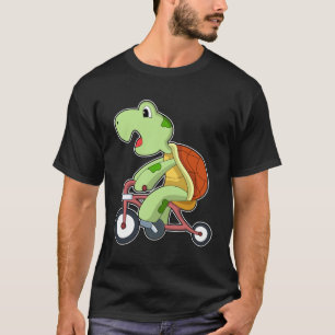 Turtle with Bicycle T-shirt