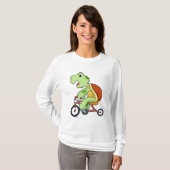 Turtle with Bicycle T-shirt (Voorkant volledig)