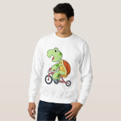 Turtle with Bicycle Trui (Voorkant volledig)