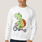 Turtle with Bicycle Trui (Voorkant)