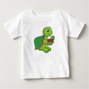 Turtle with Cake