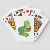 Turtle with Cake Pokerkaarten (Achterkant)