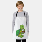 Turtle with Cake Schort (Gedragen)