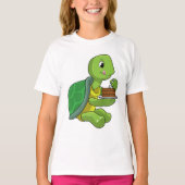 Turtle with Cake T-shirt (Voorkant)