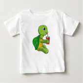 Turtle with Drinking mug with Straw (Voorkant)