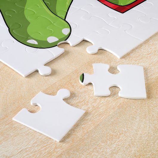 Turtle with Drinking mug with Straw Legpuzzel (Zijkant)