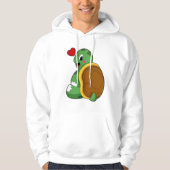 Turtle with Heart Hoodie (Voorkant)