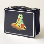 Turtle with Pizza (Achterkant)