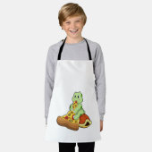 Turtle with Pizza Schort (Gedragen)