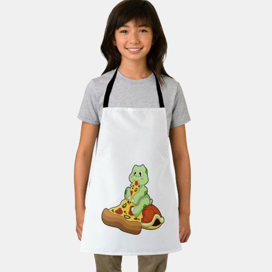 Turtle with Pizza Schort (Insitu)