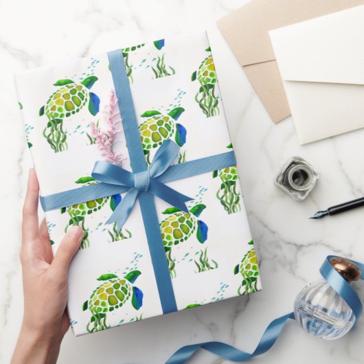 Turtle Wrapping Paper Cadeaupapier (Geschenken)