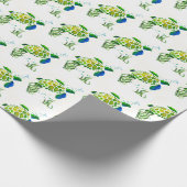 Turtle Wrapping Paper Cadeaupapier (Hoek)