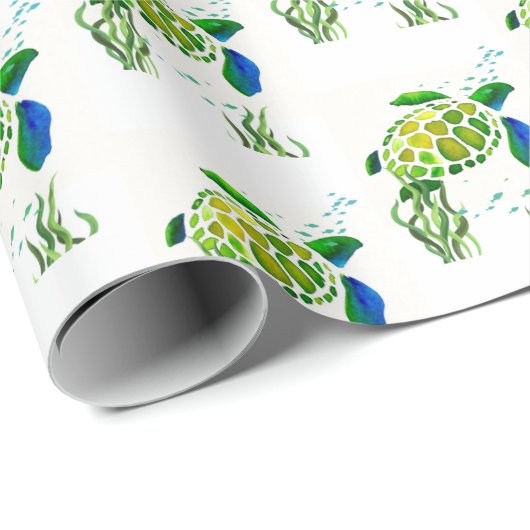 Turtle Wrapping Paper Cadeaupapier (Rol Hoek)