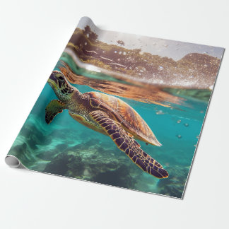 Turtle Wrapping Paper Cadeaupapier