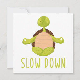 Turtle Yoga Lotus Asana Meditation Zen Nirvana Gif Kaart