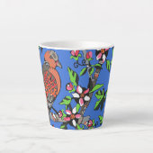 Turtledoves met Apple Blossom Latte Mok (Voorkant)