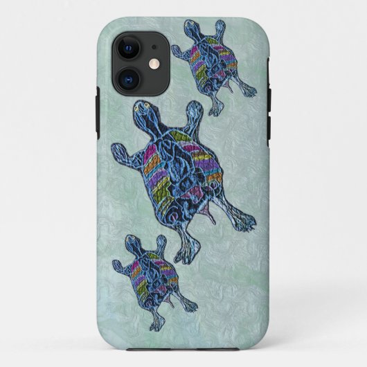 Turtlemania IPhone5 Hoesje (Achterkant)