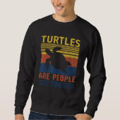 Turtles Are People Too Trui (Voorkant)