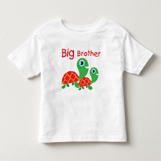 Turtles Big Brother Kinder Shirts (Voorkant)